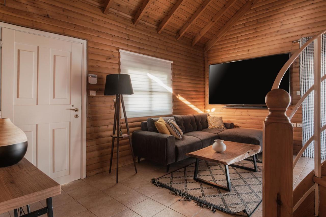 Wood House "Private Spa" Vergia Экстерьер фото
