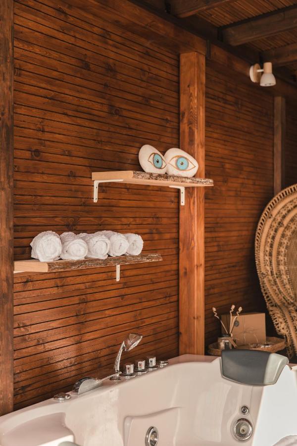 Wood House "Private Spa" Vergia Экстерьер фото