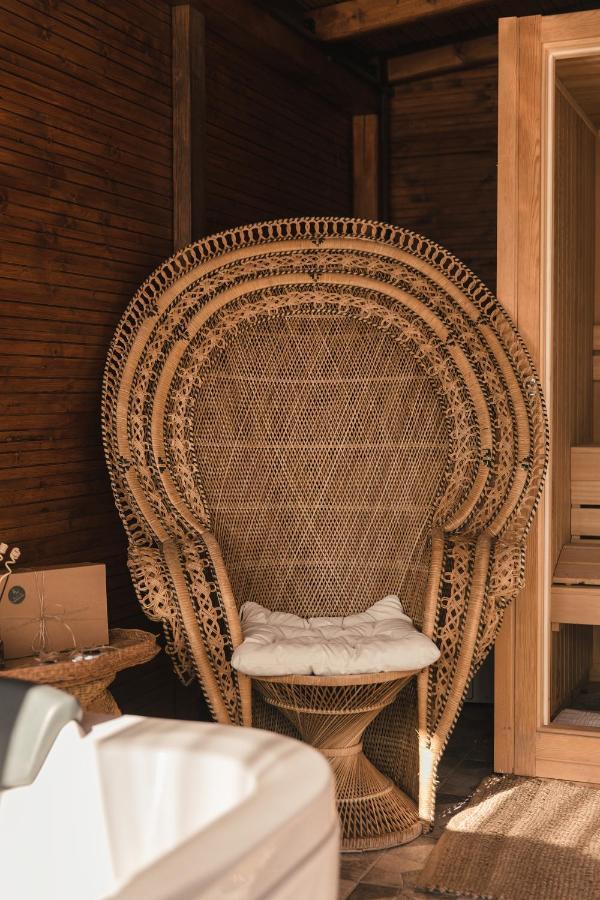 Wood House "Private Spa" Vergia Экстерьер фото